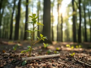 Zdrowa monstera w białej doniczce na jasnym stole, ilustrująca bujny wzrost rośliny w jasnym, nowoczesnym wnętrzu.
